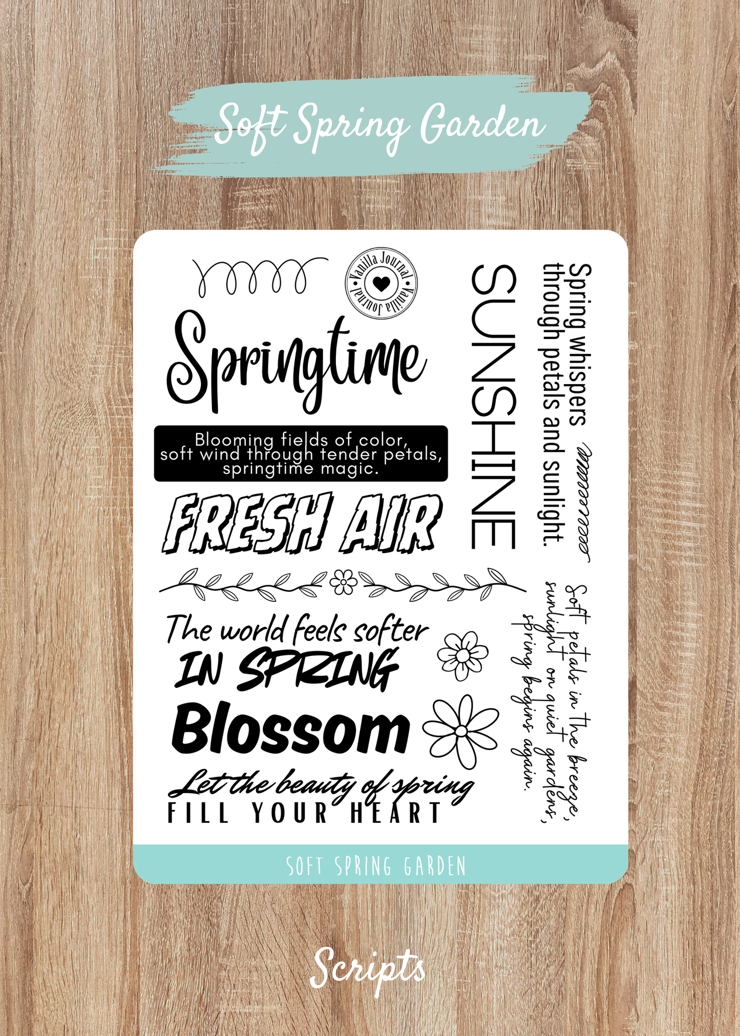 Soft Spring Garden