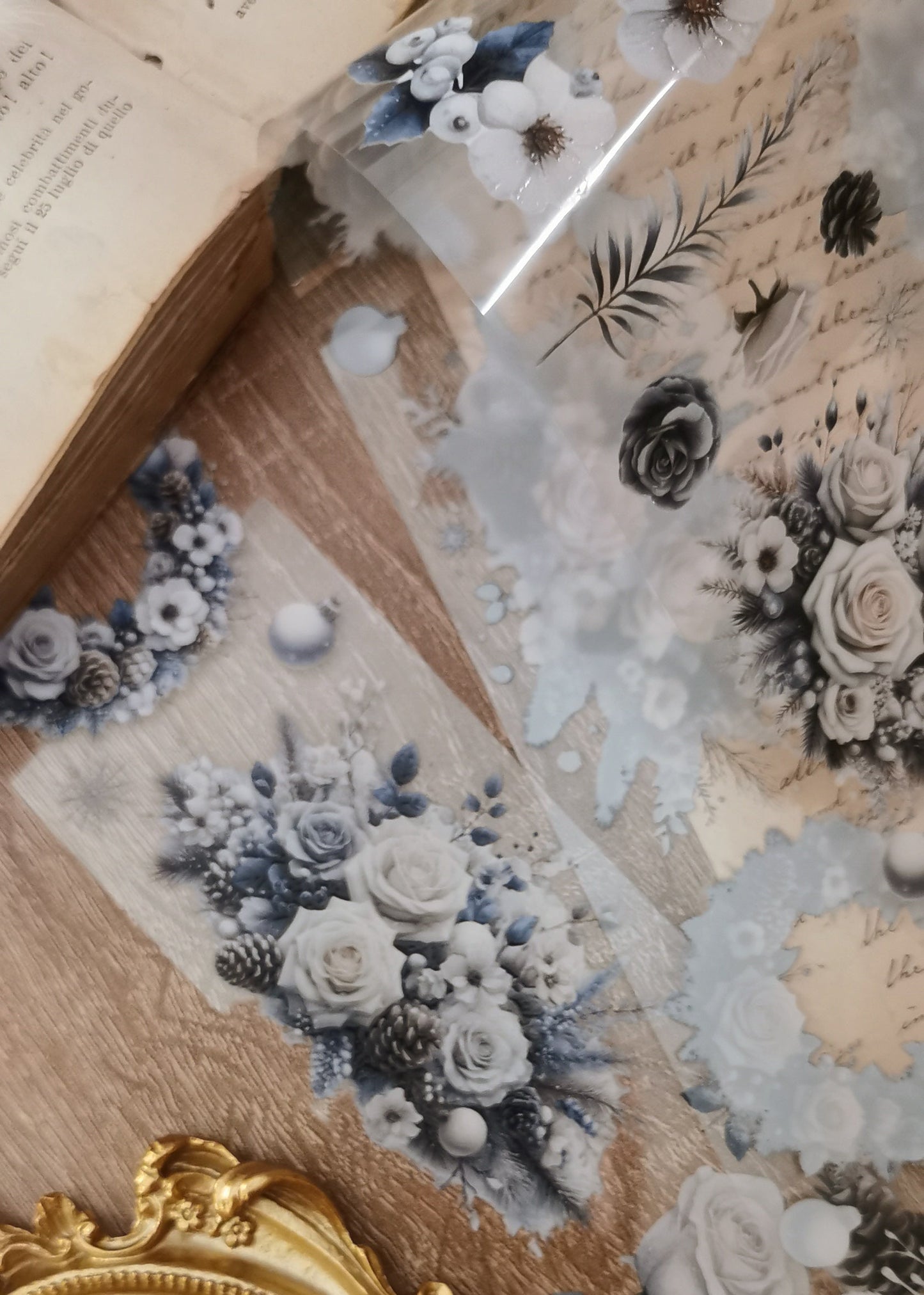 Frozen Winter Flowers