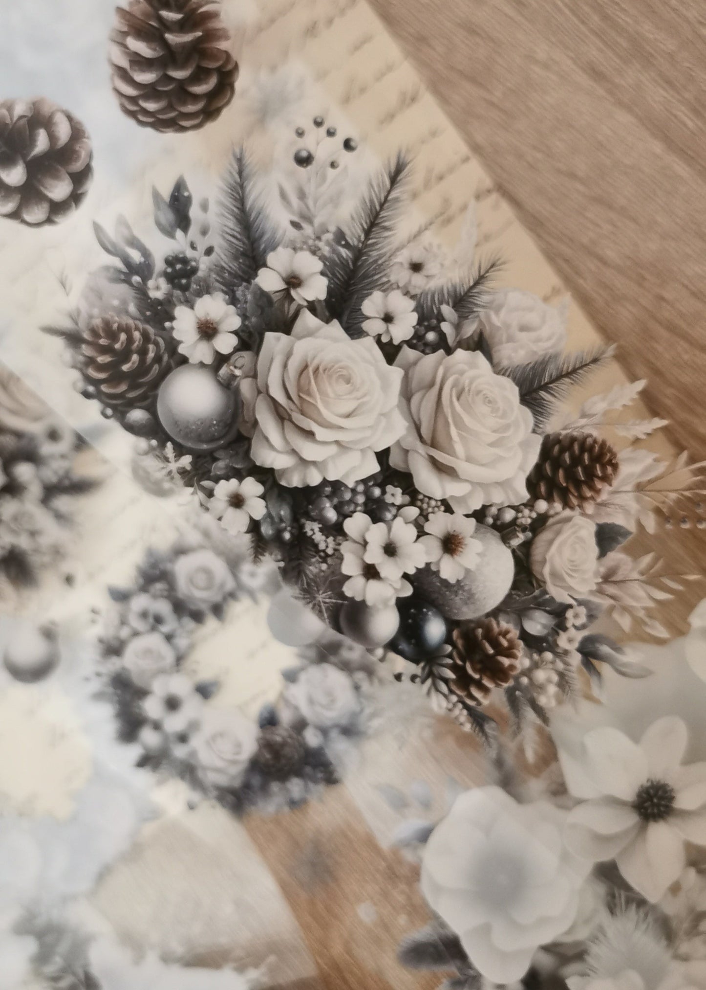 Frozen Winter Flowers