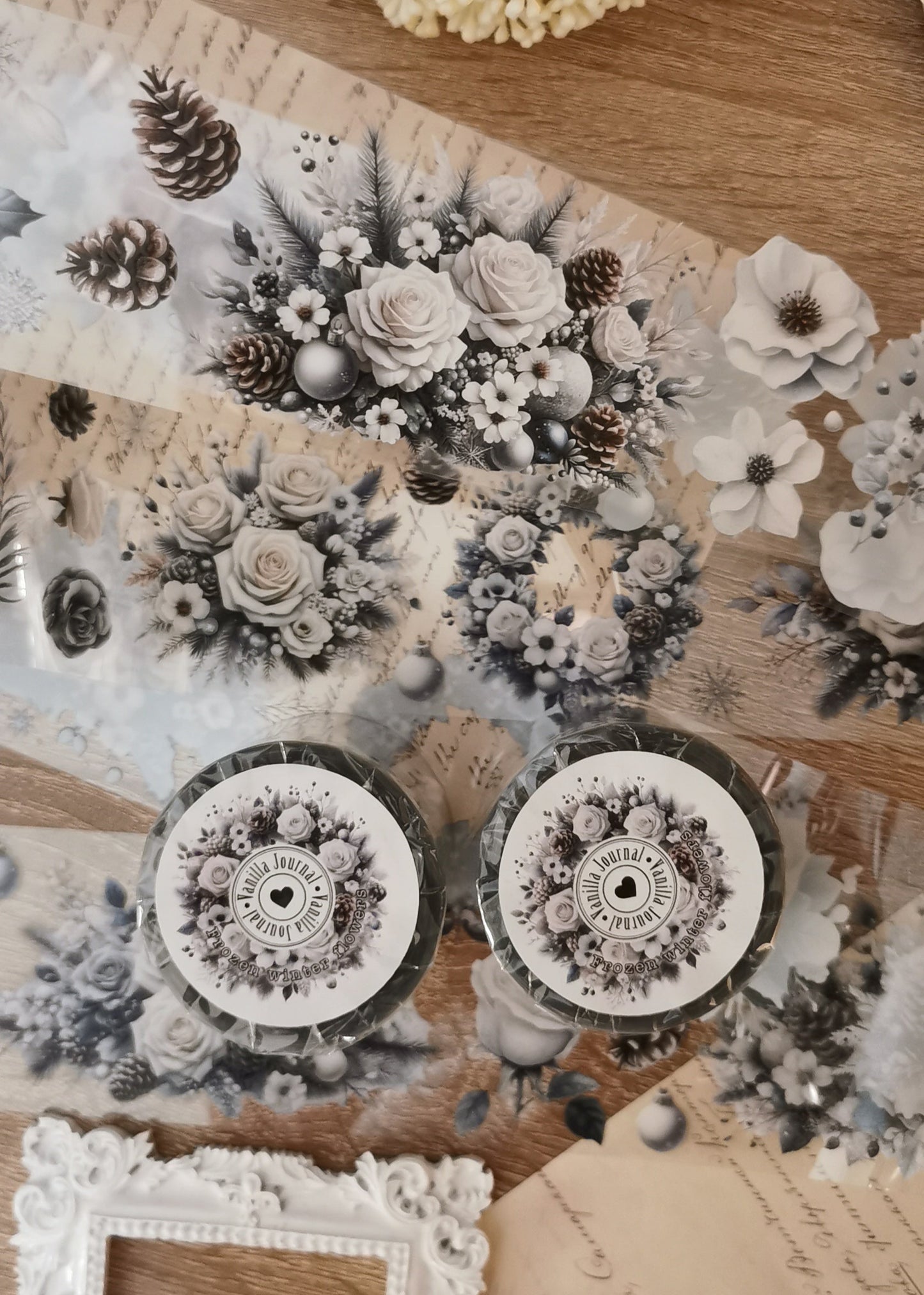 Frozen Winter Flowers