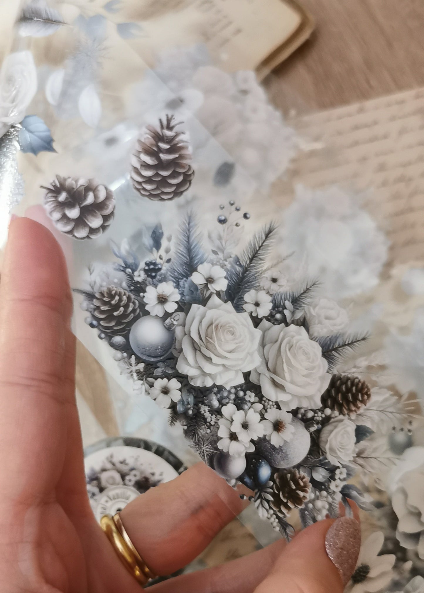 Frozen Winter Flowers