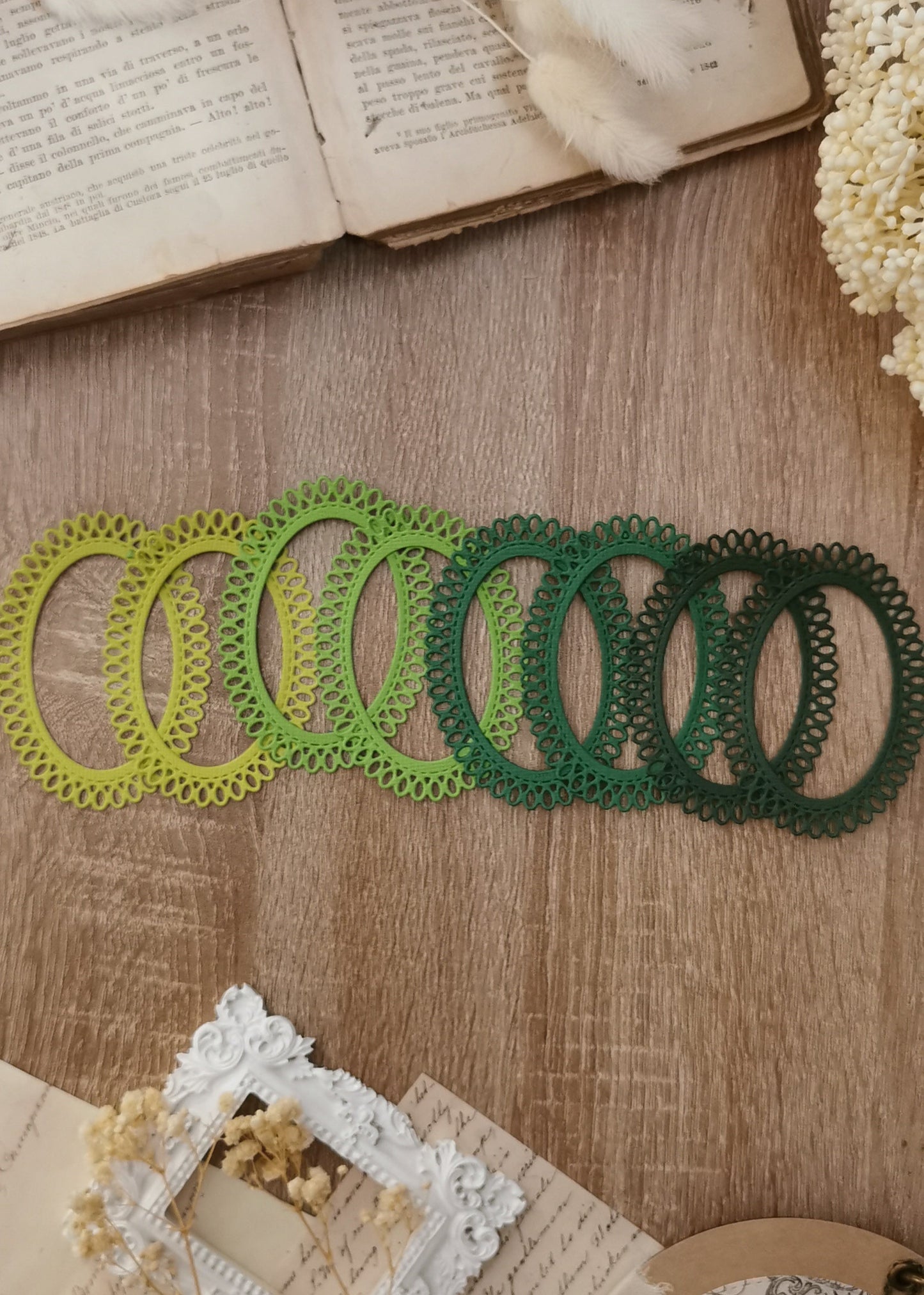 Oval Frame Die Cut