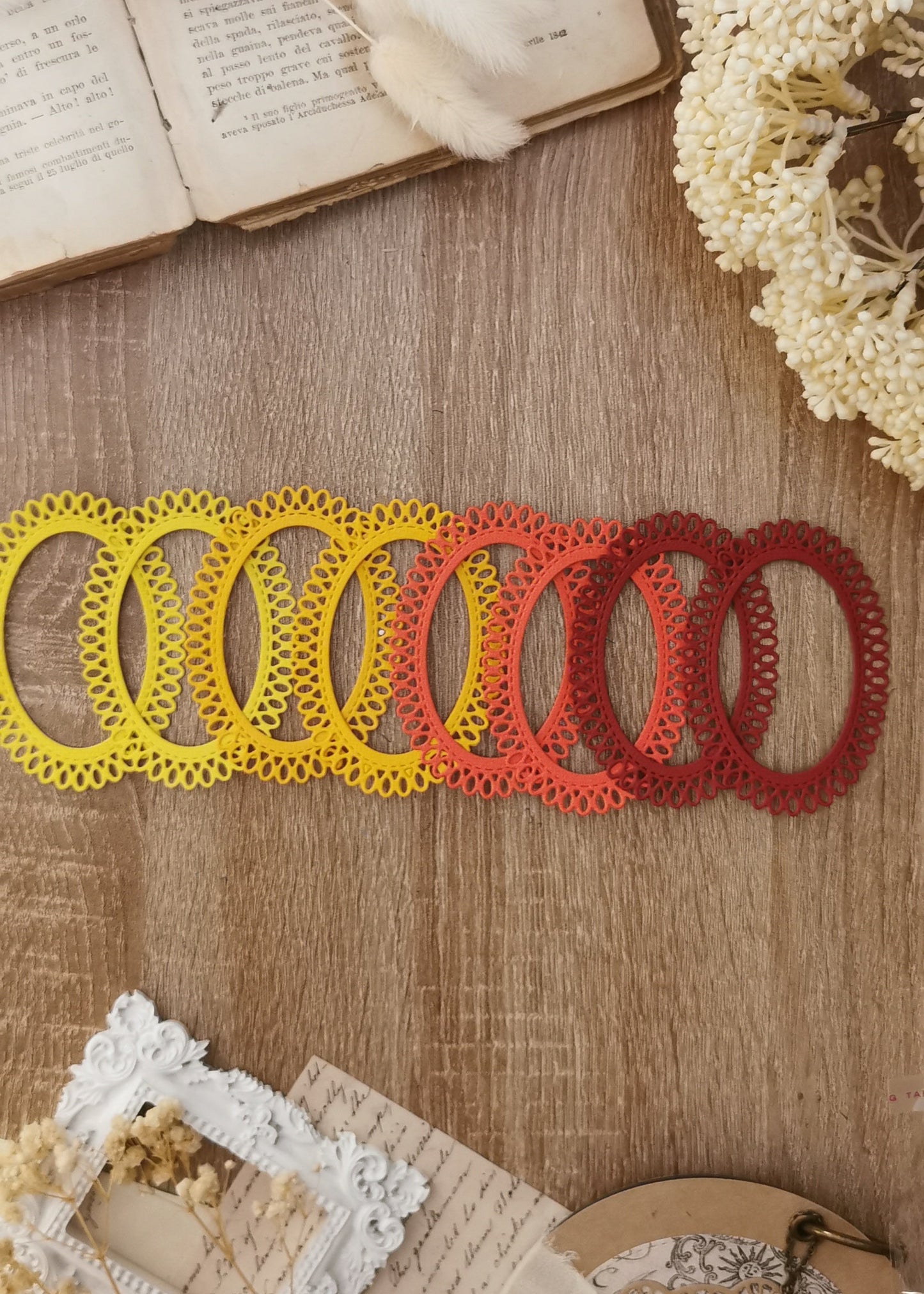 Oval Frame Die Cut