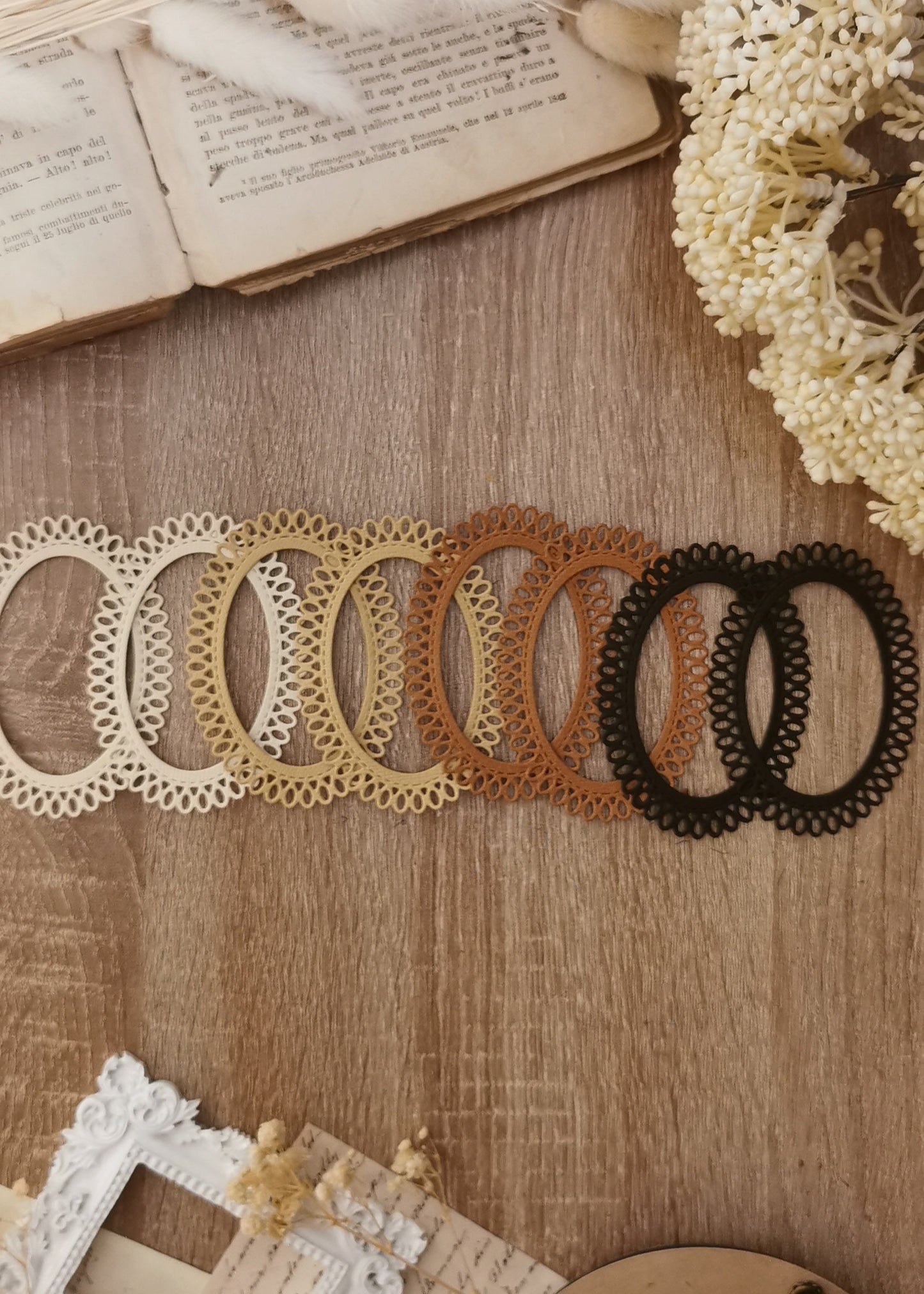 Oval Frame Die Cut