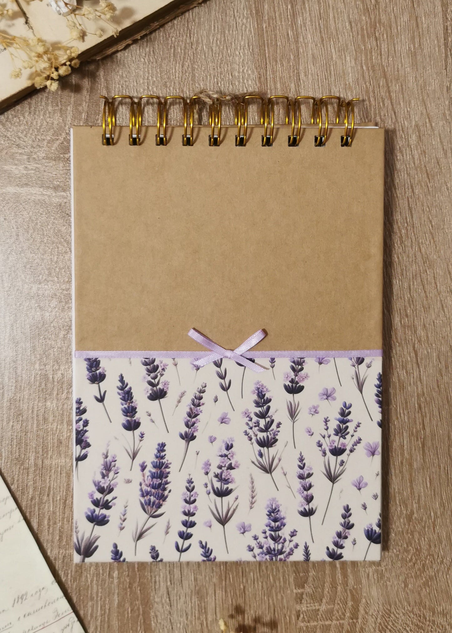 A5 Spiral Journal "Lavender"