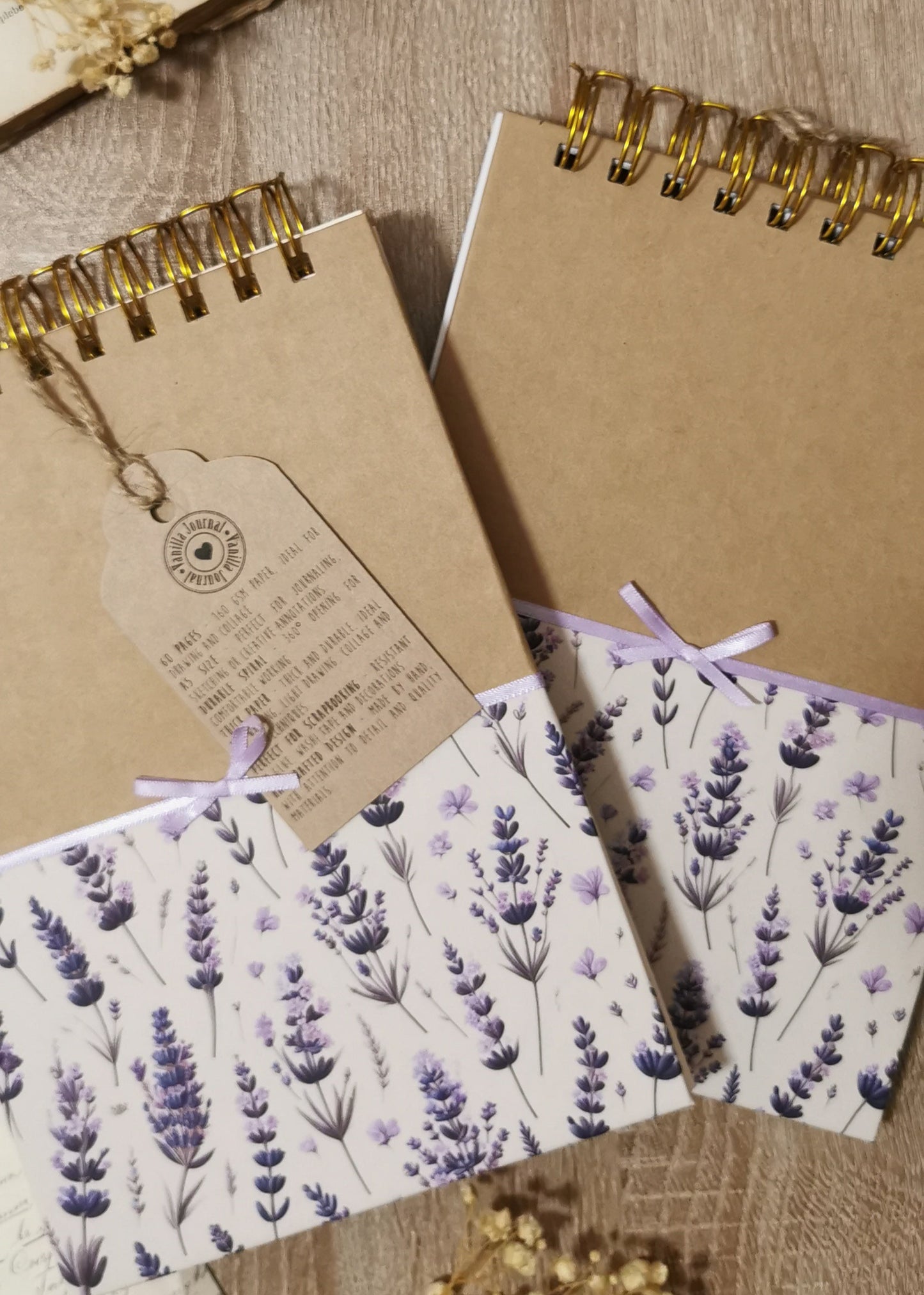 A5 Spiral Journal "Lavender"