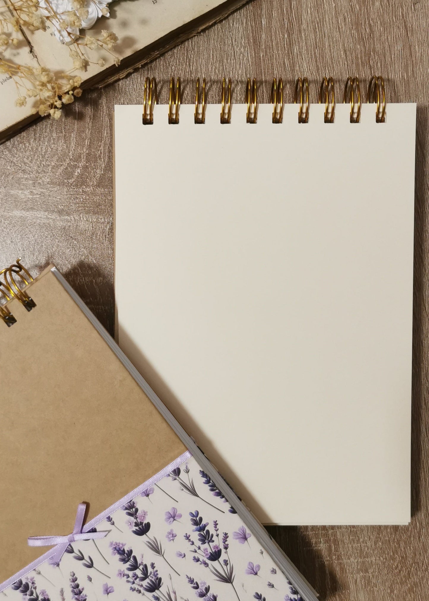 A5 Spiral Journal "Lavender"