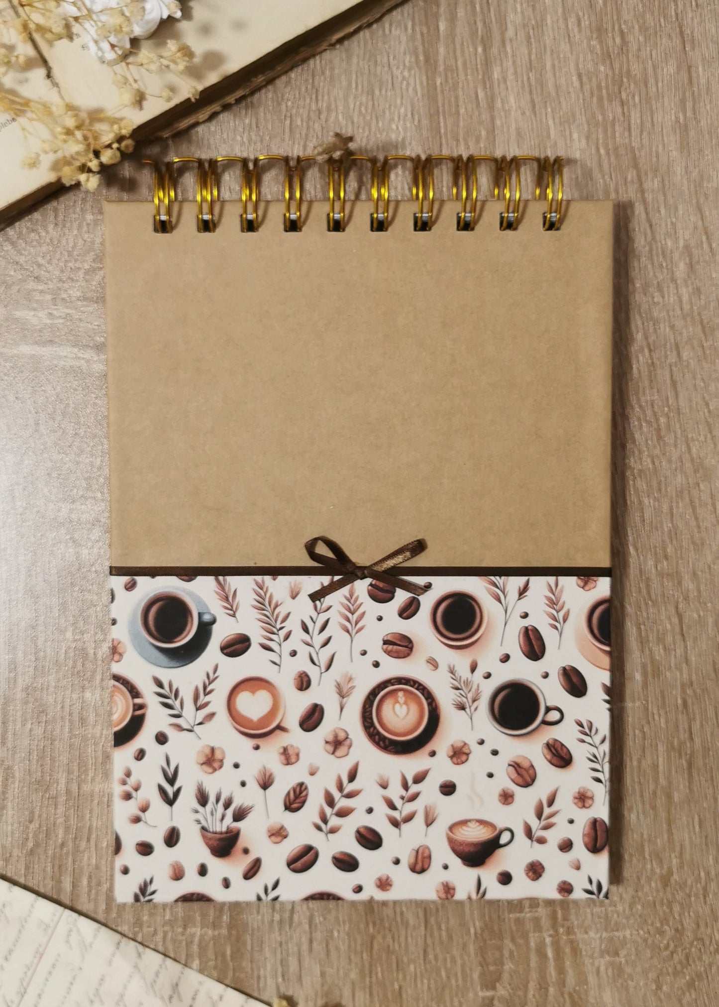A5 Spiral Journal "Coffee"