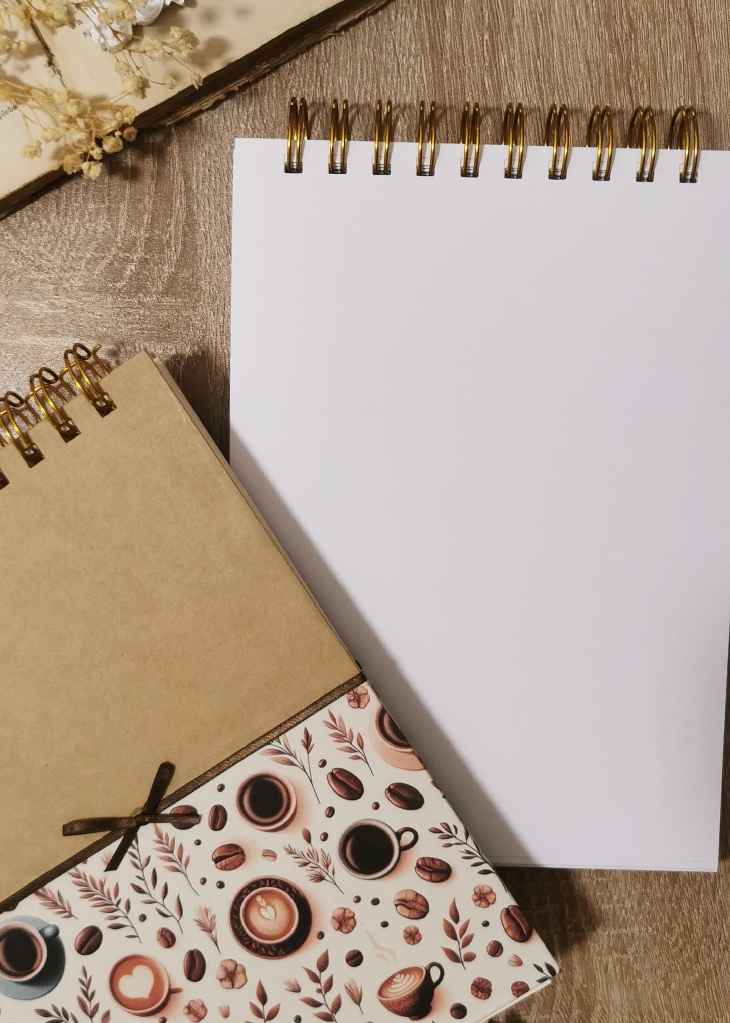 A5 Spiral Journal "Coffee"