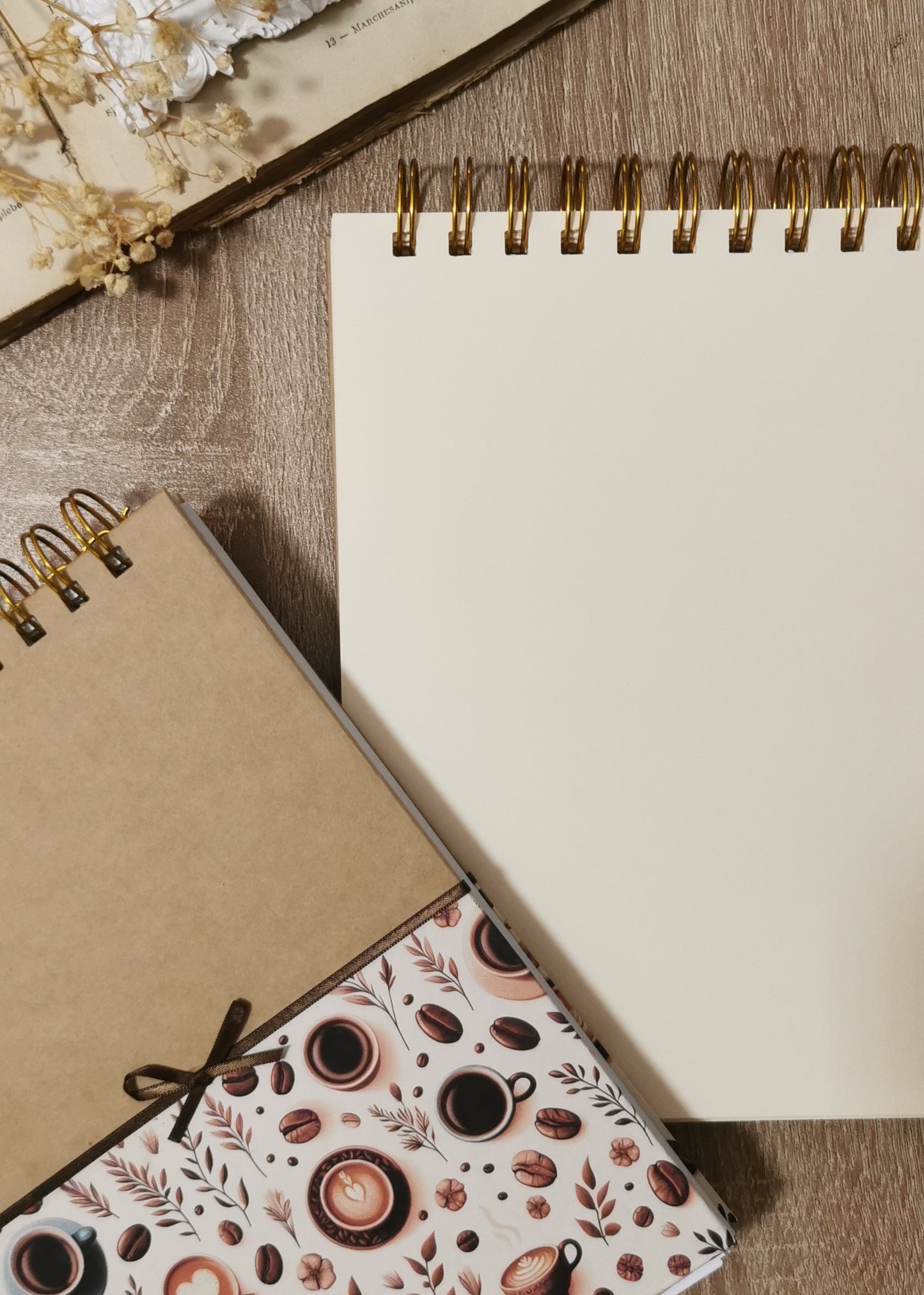 A5 Spiral Journal "Coffee"
