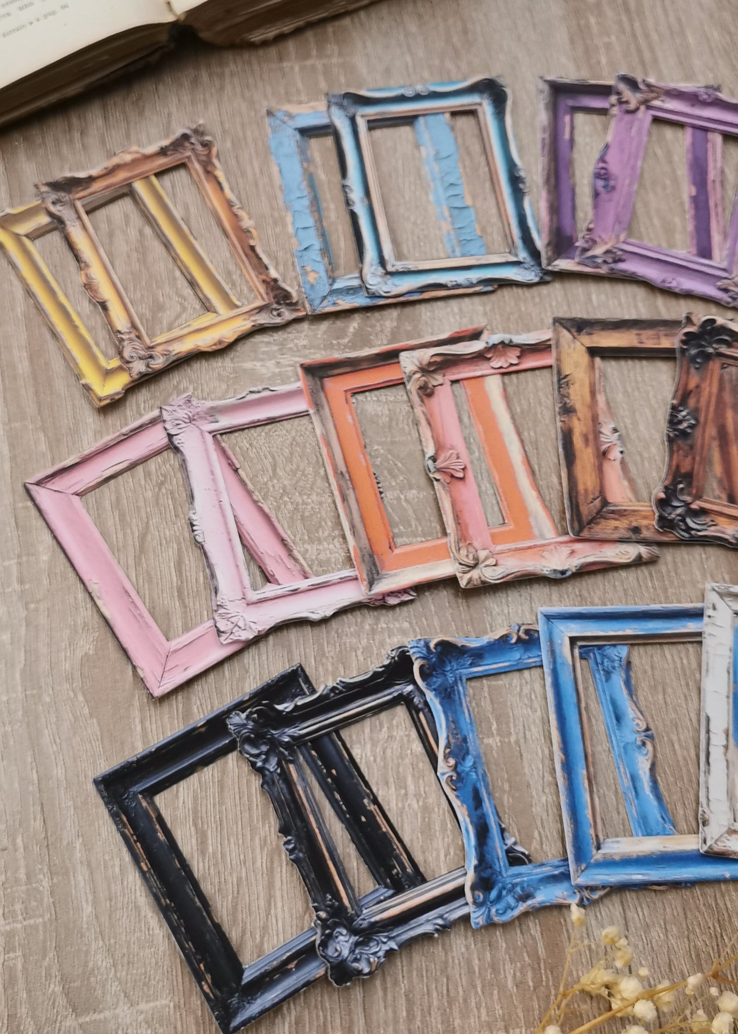 Shabby Colorful Frames