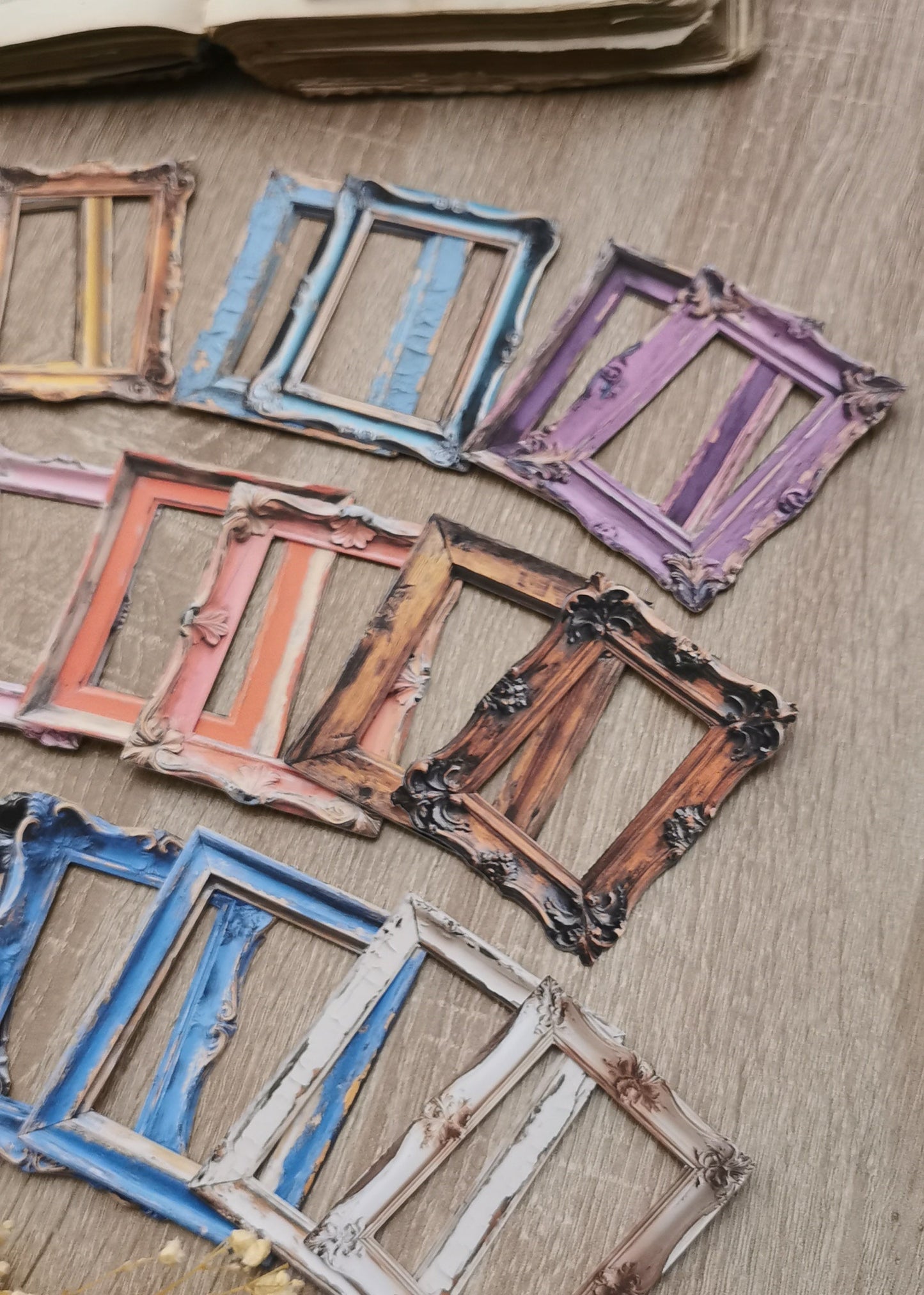 Shabby Colorful Frames
