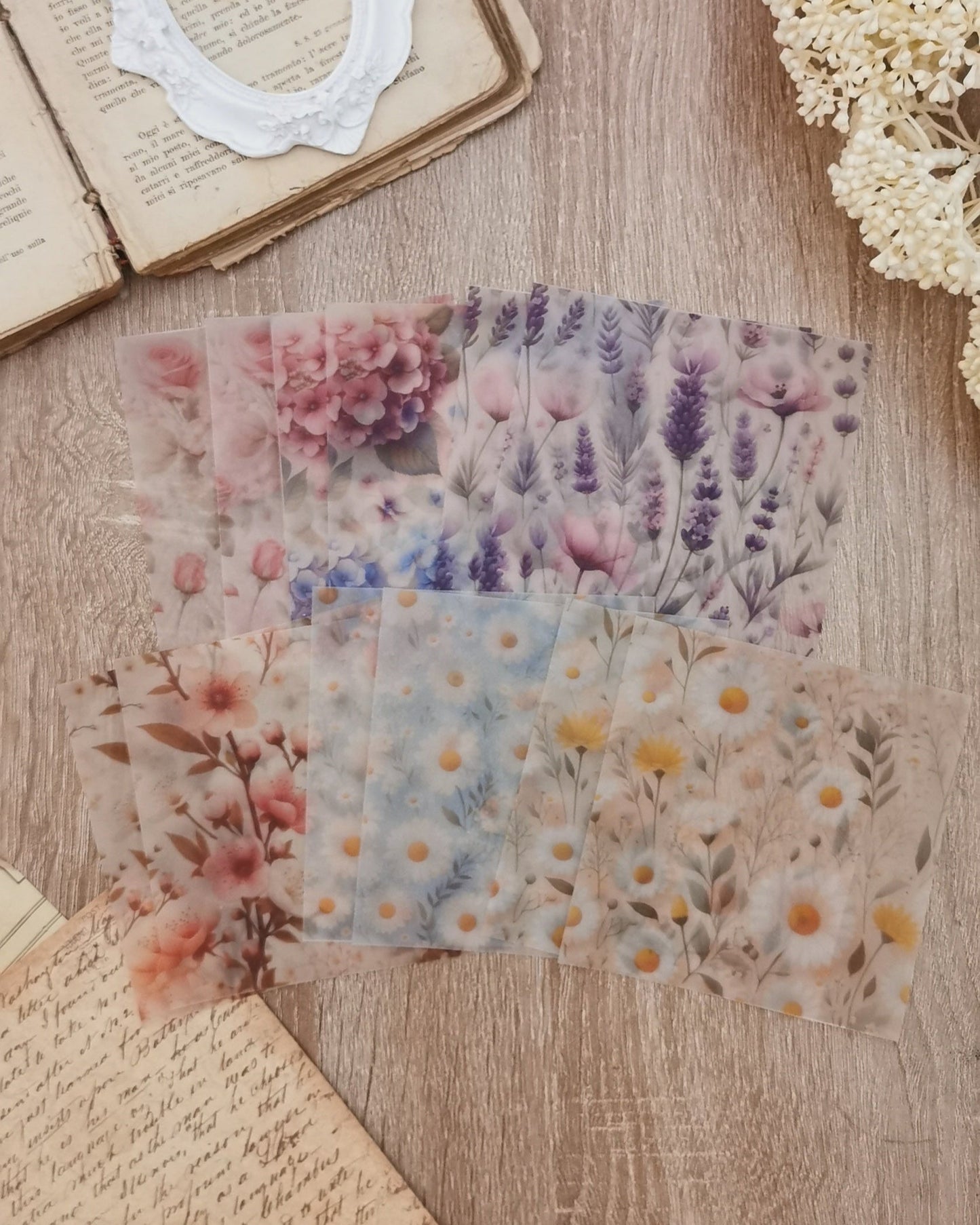 Spring Vellum Paper