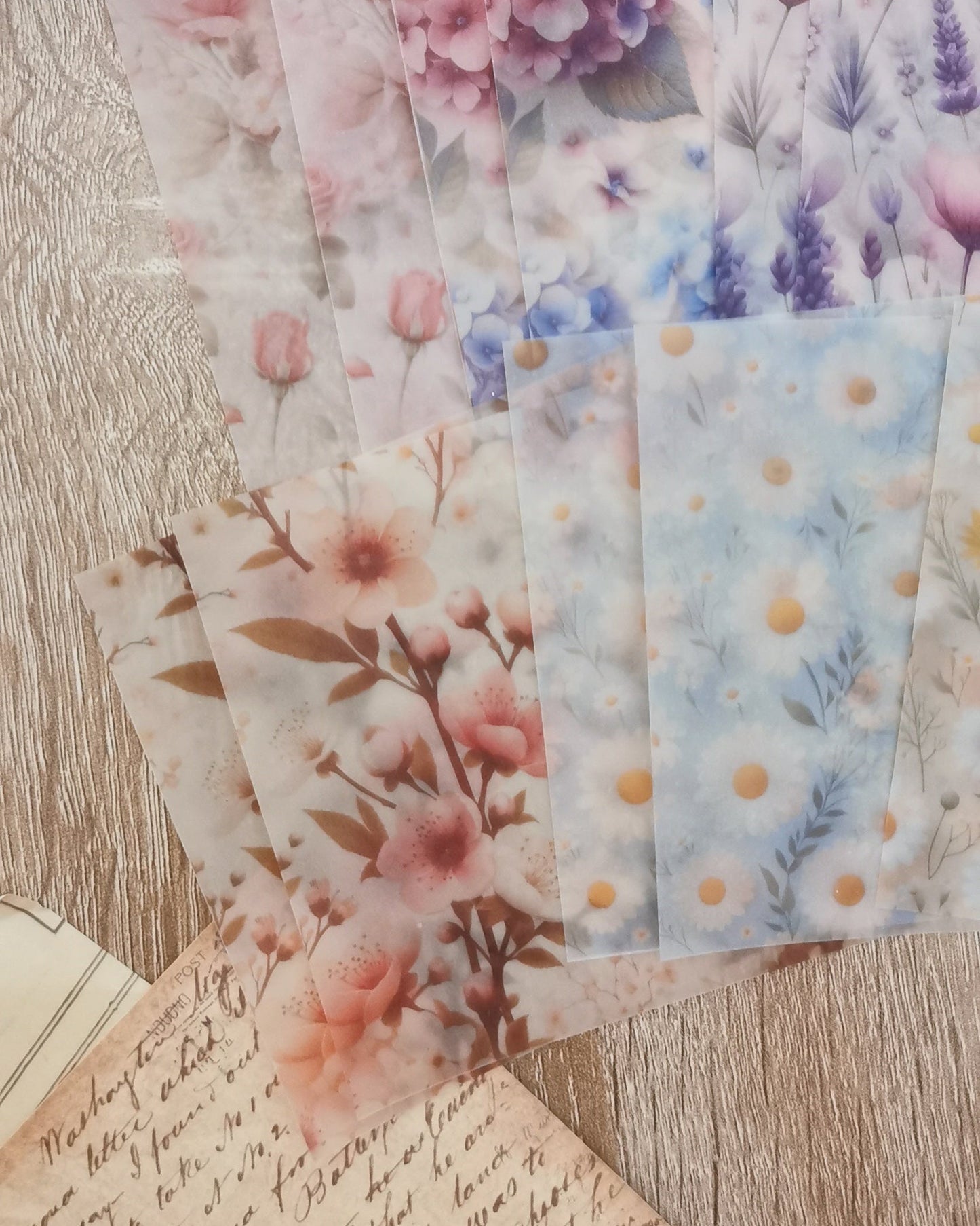 Spring Vellum Paper