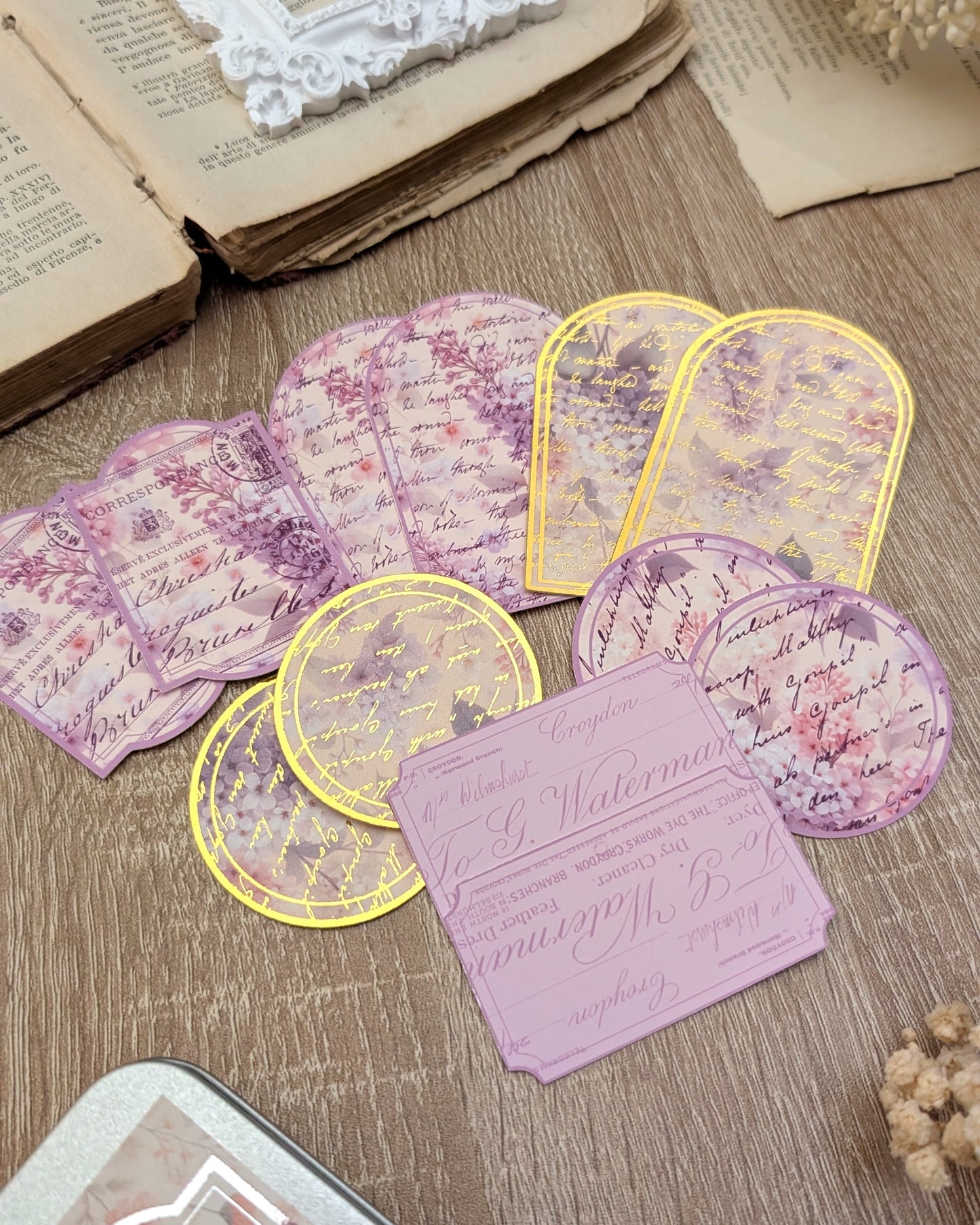 Ephemera Pastel Labels