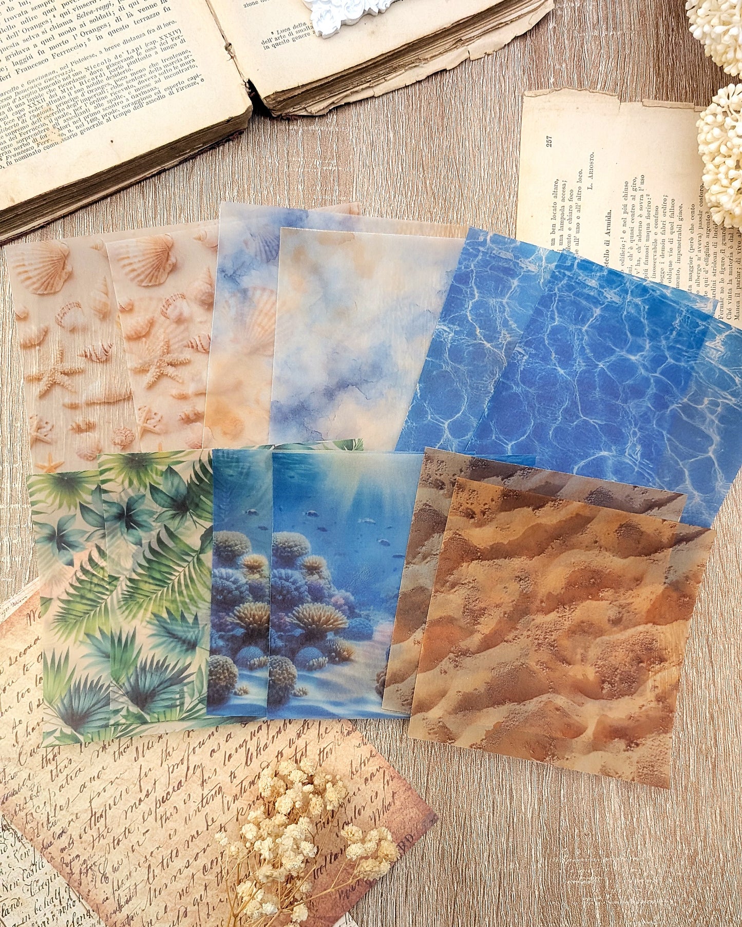 Beach Vellum Paper