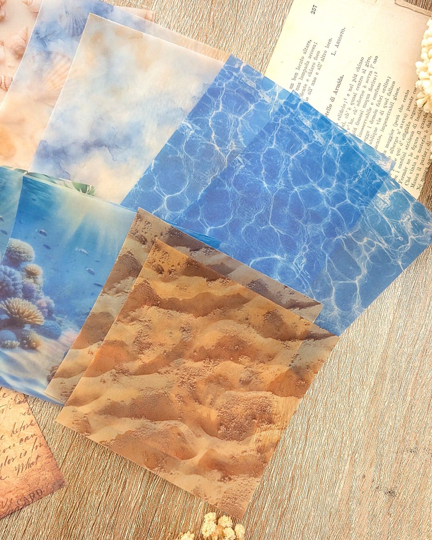 Beach Vellum Paper