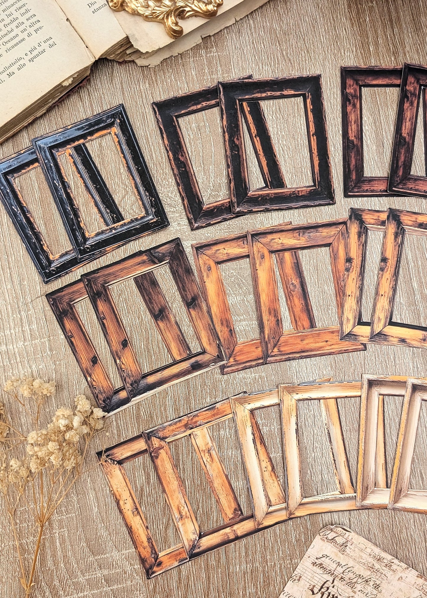 Wooden Frame Shades