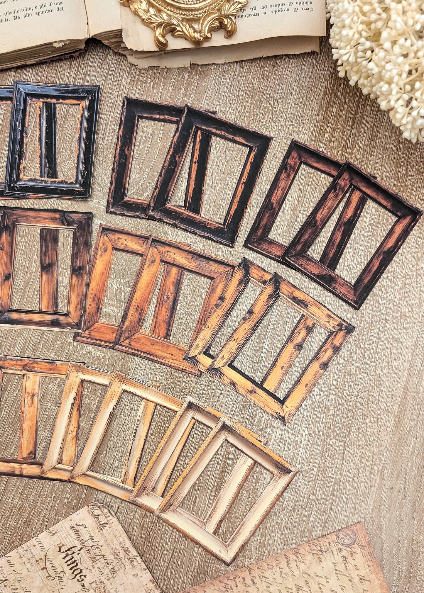Wooden Frame Shades