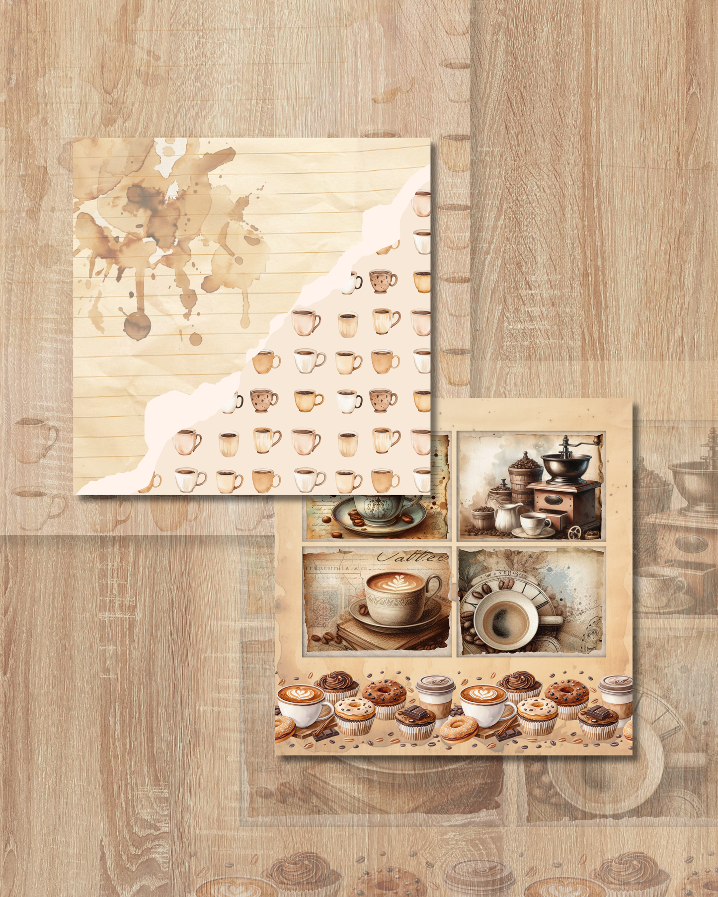 Roasted Memories – Vintage Coffee Paper Book