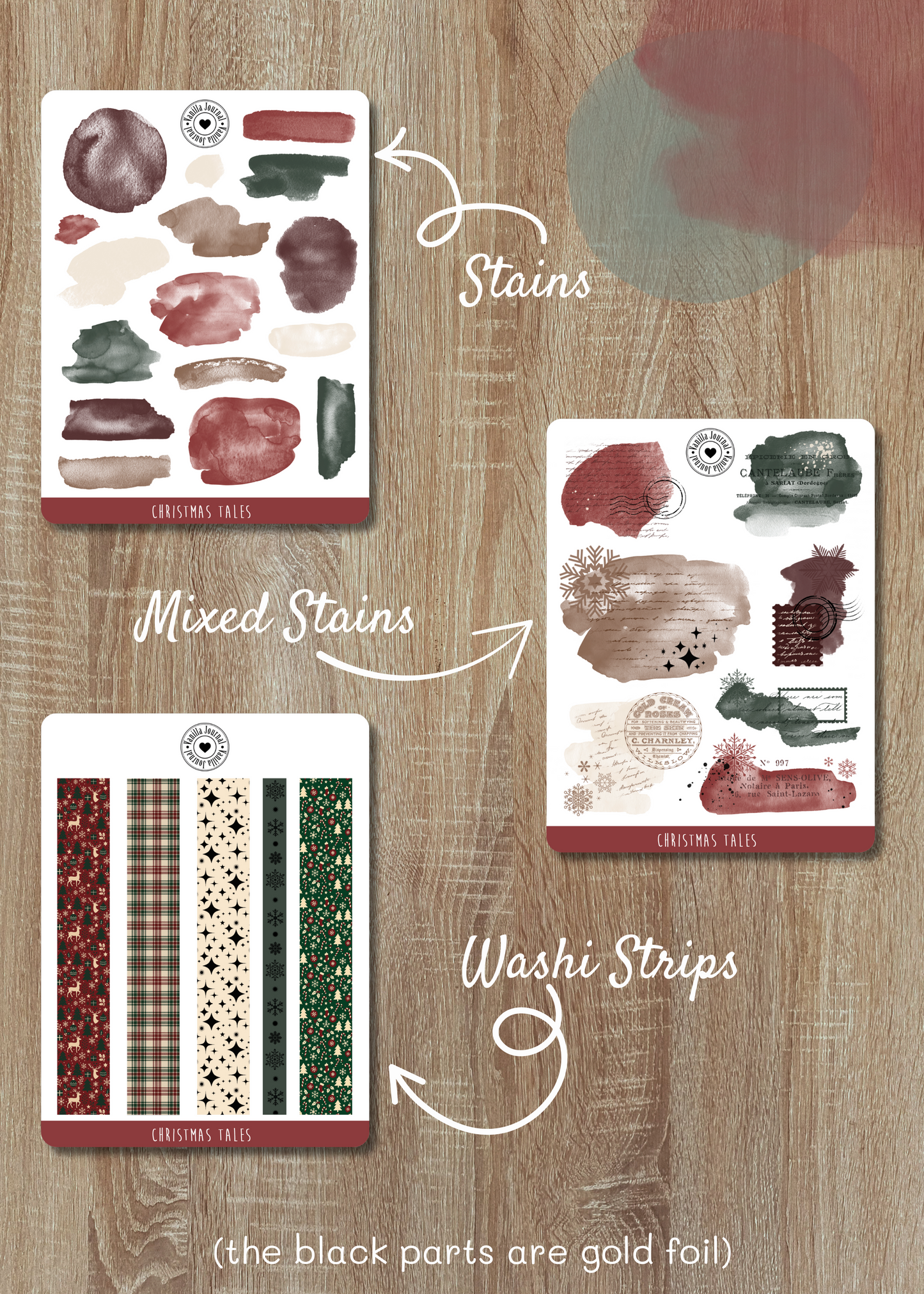 Christmas Tales Sticker Sheets