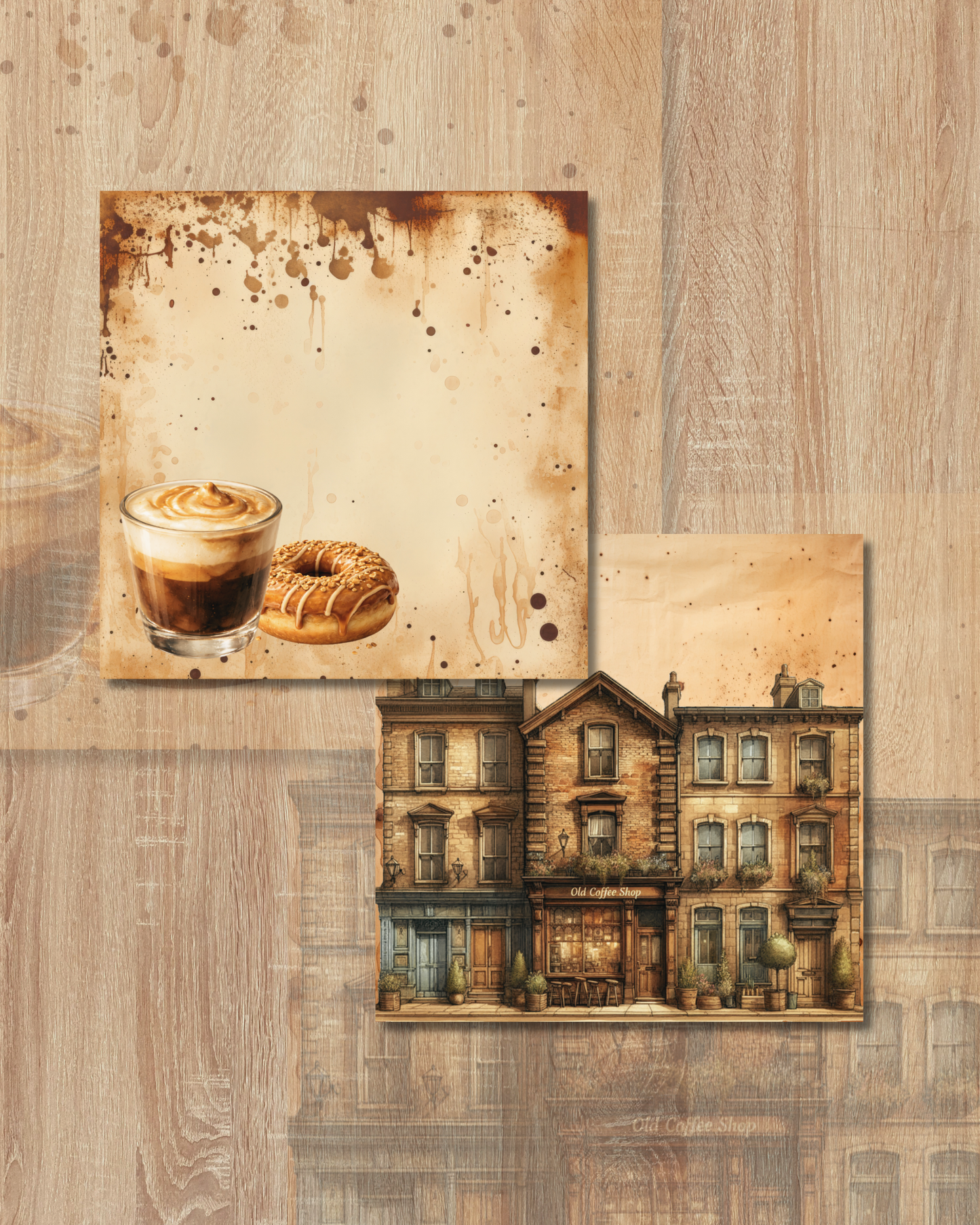Roasted Memories – Vintage Coffee Paper Book