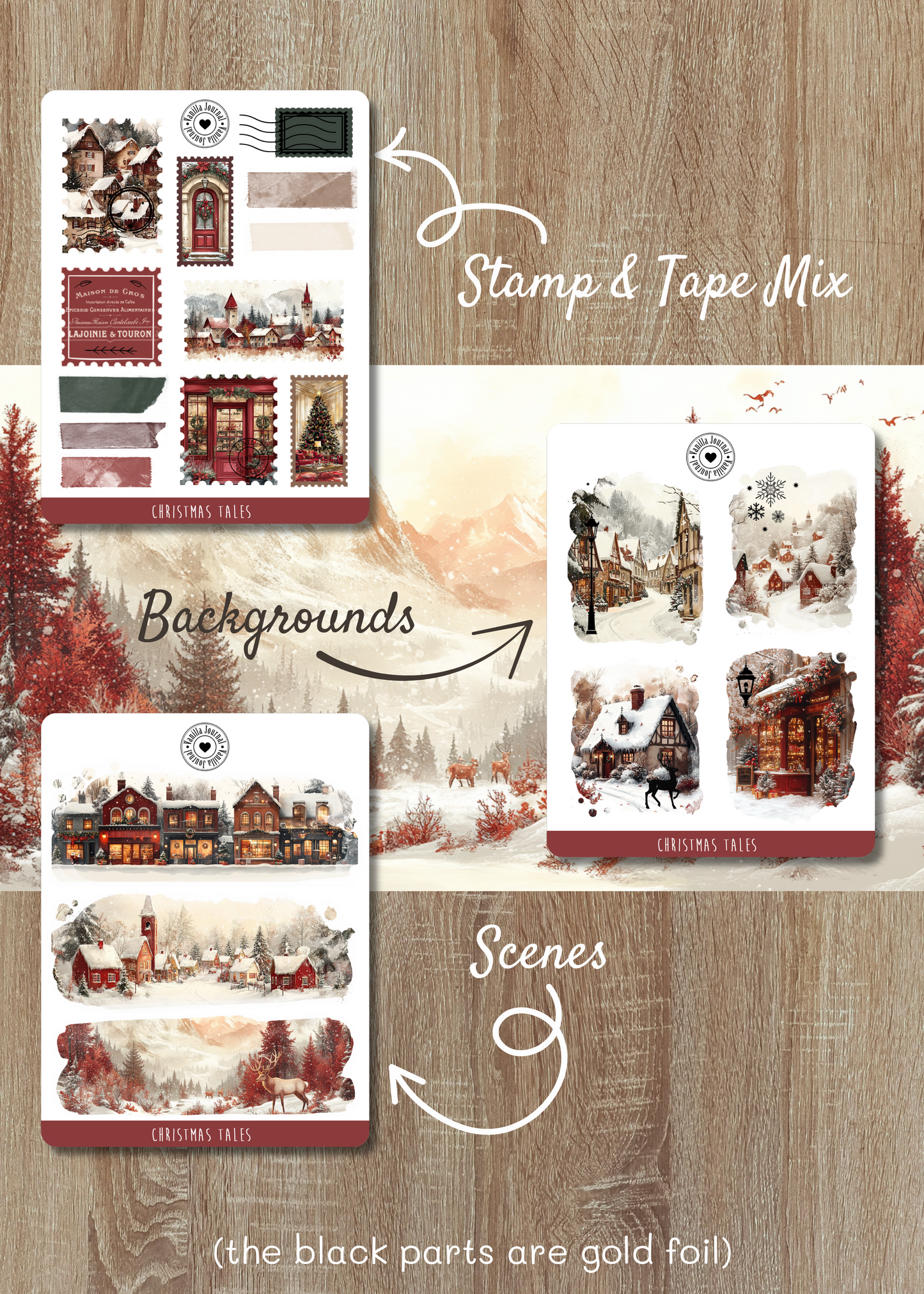 Christmas Tales Sticker Sheets