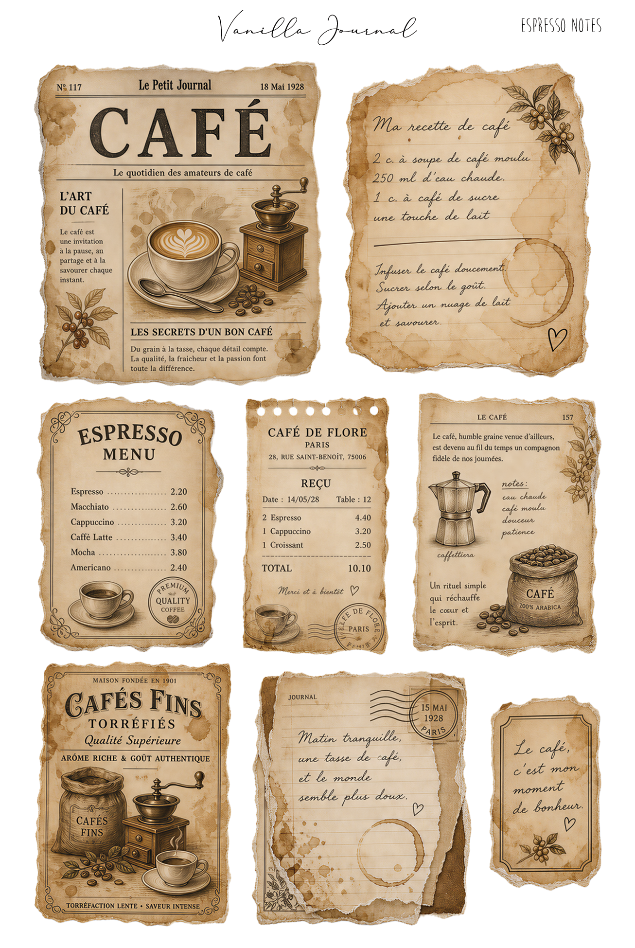 Espresso Notes