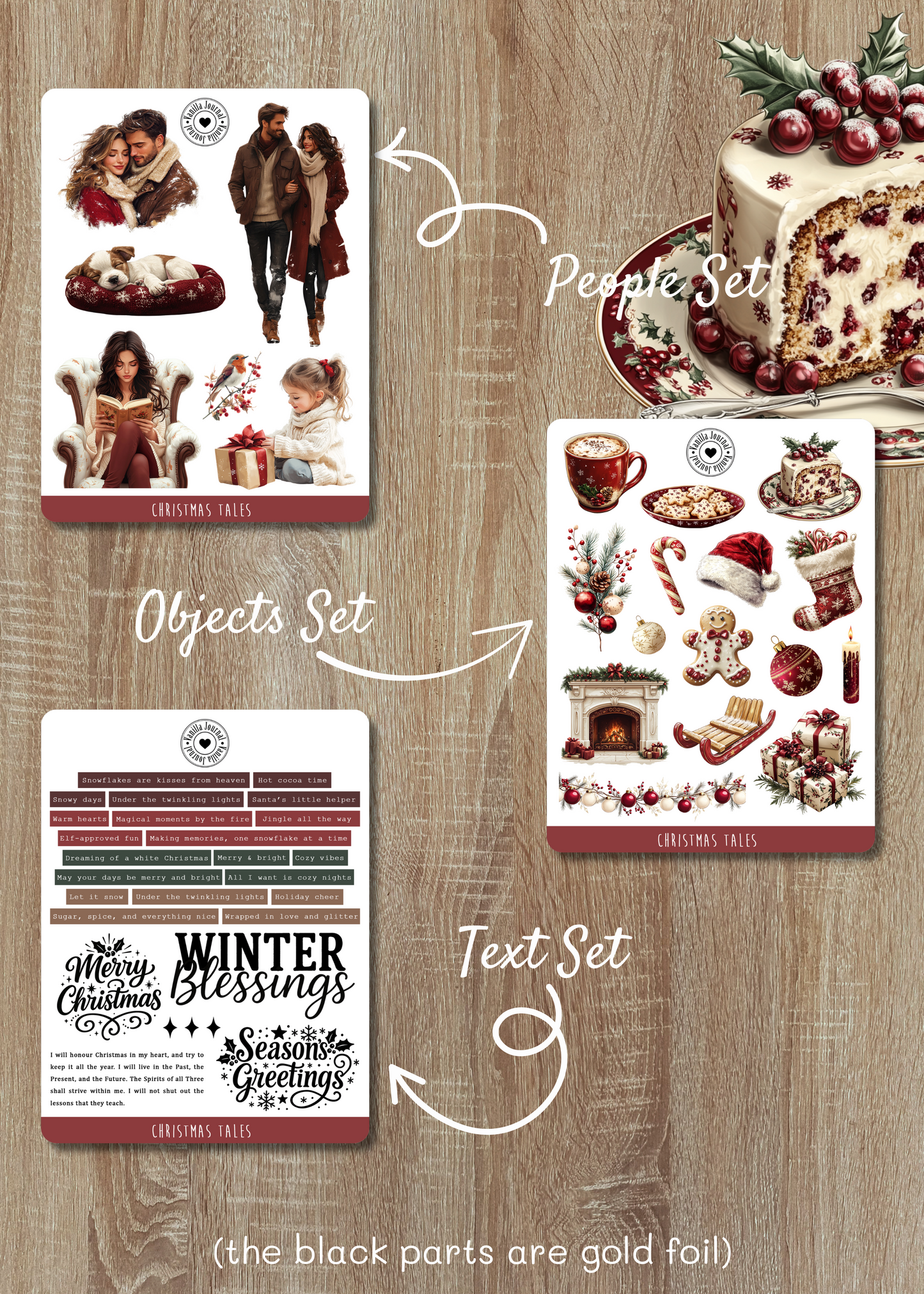 Christmas Tales Sticker Sheets