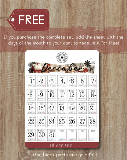 Christmas Tales Sticker Sheets