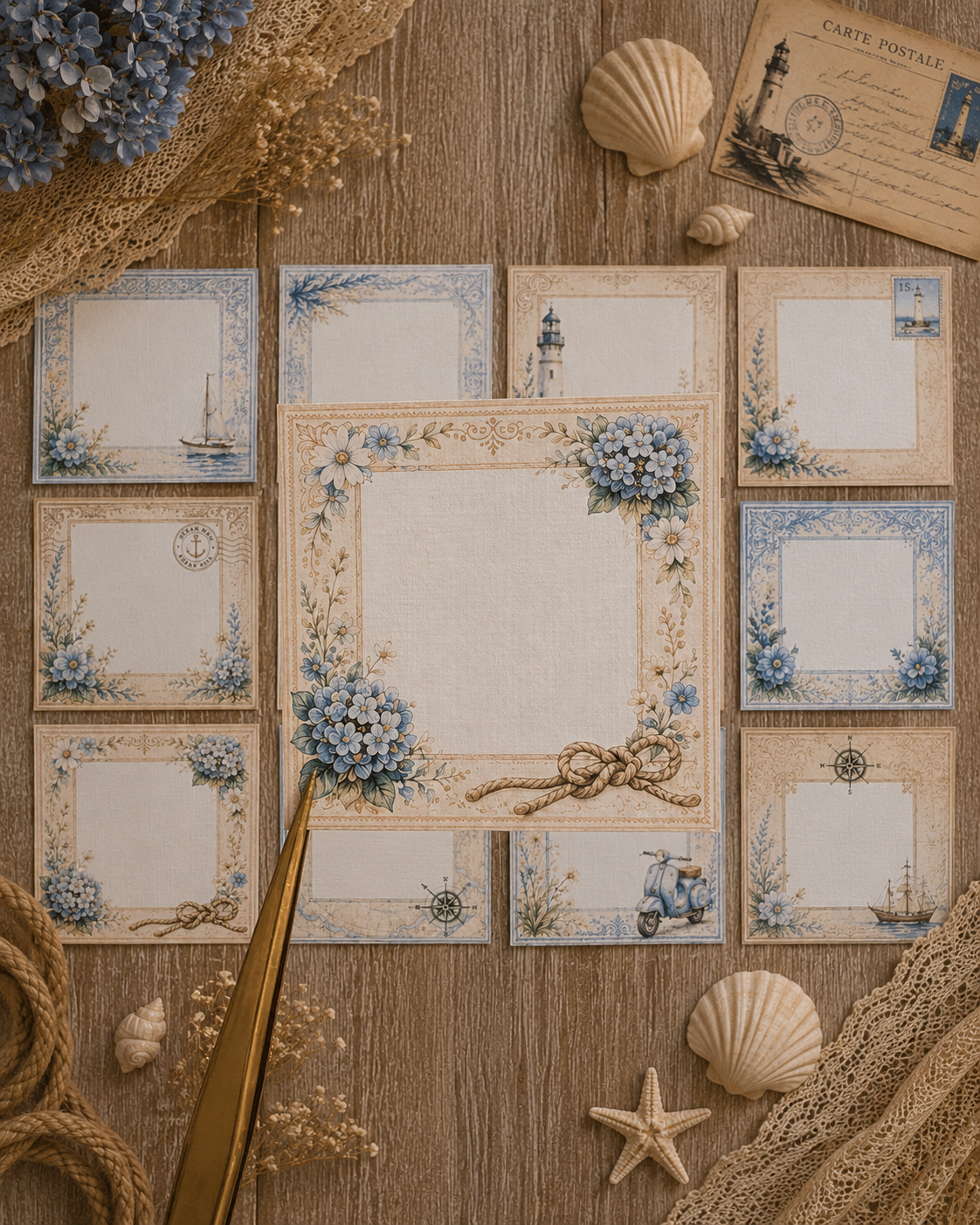 Coastal Vibes | Decorative Frame Set