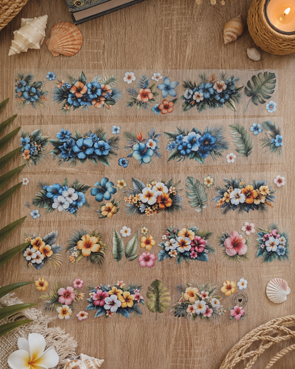 Hawaiian Breeze | 3D Crystalink Clear PET Tape