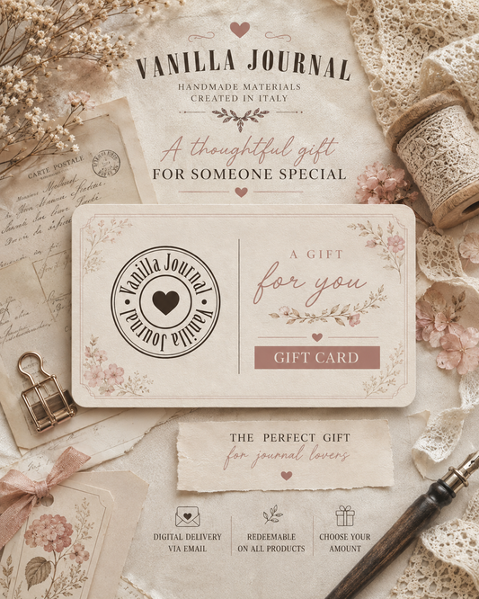 Vanilla Journal Gift Cards