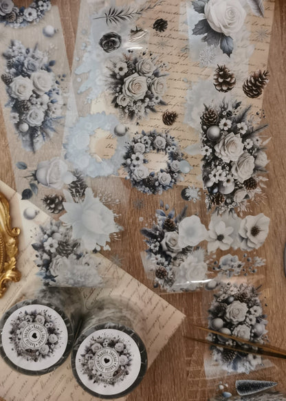 Frozen Winter Flowers