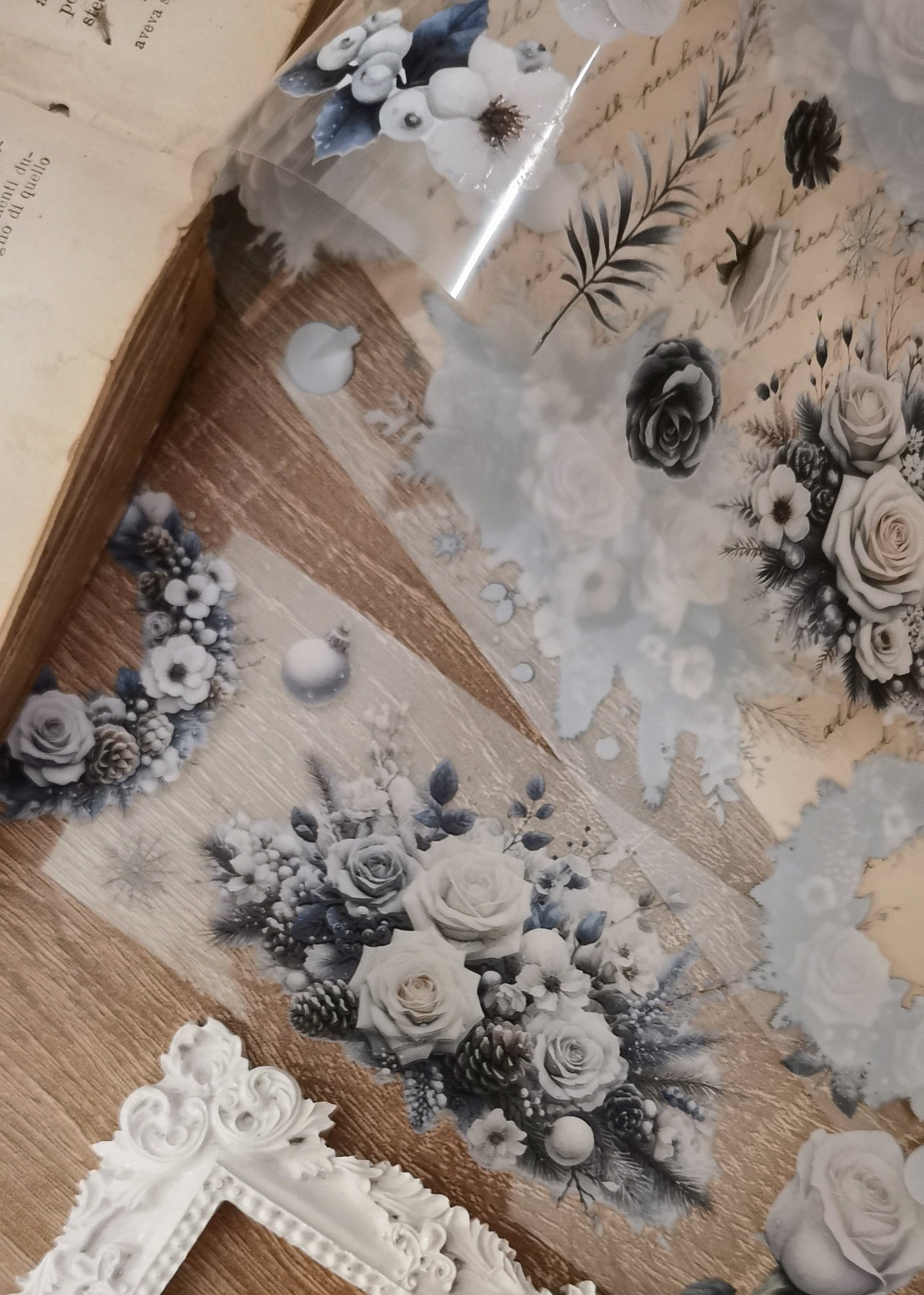 Frozen Winter Flowers
