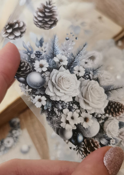 Frozen Winter Flowers