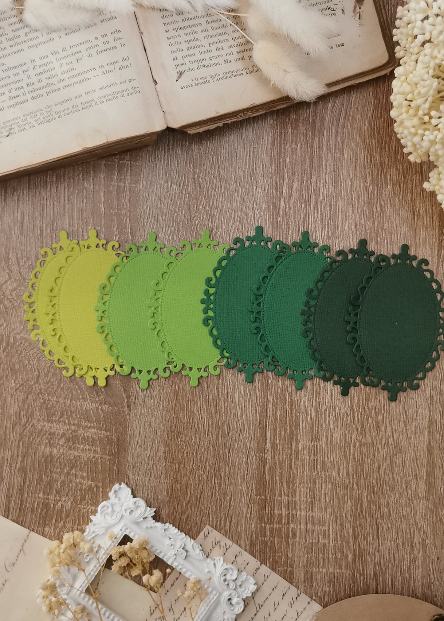 Oval Frame Die Cut