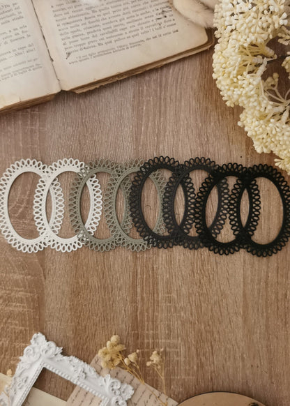 Oval Frame Die Cut