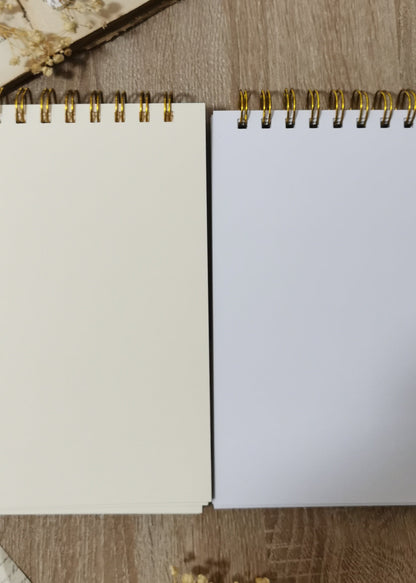 Color difference of white and ivory pages