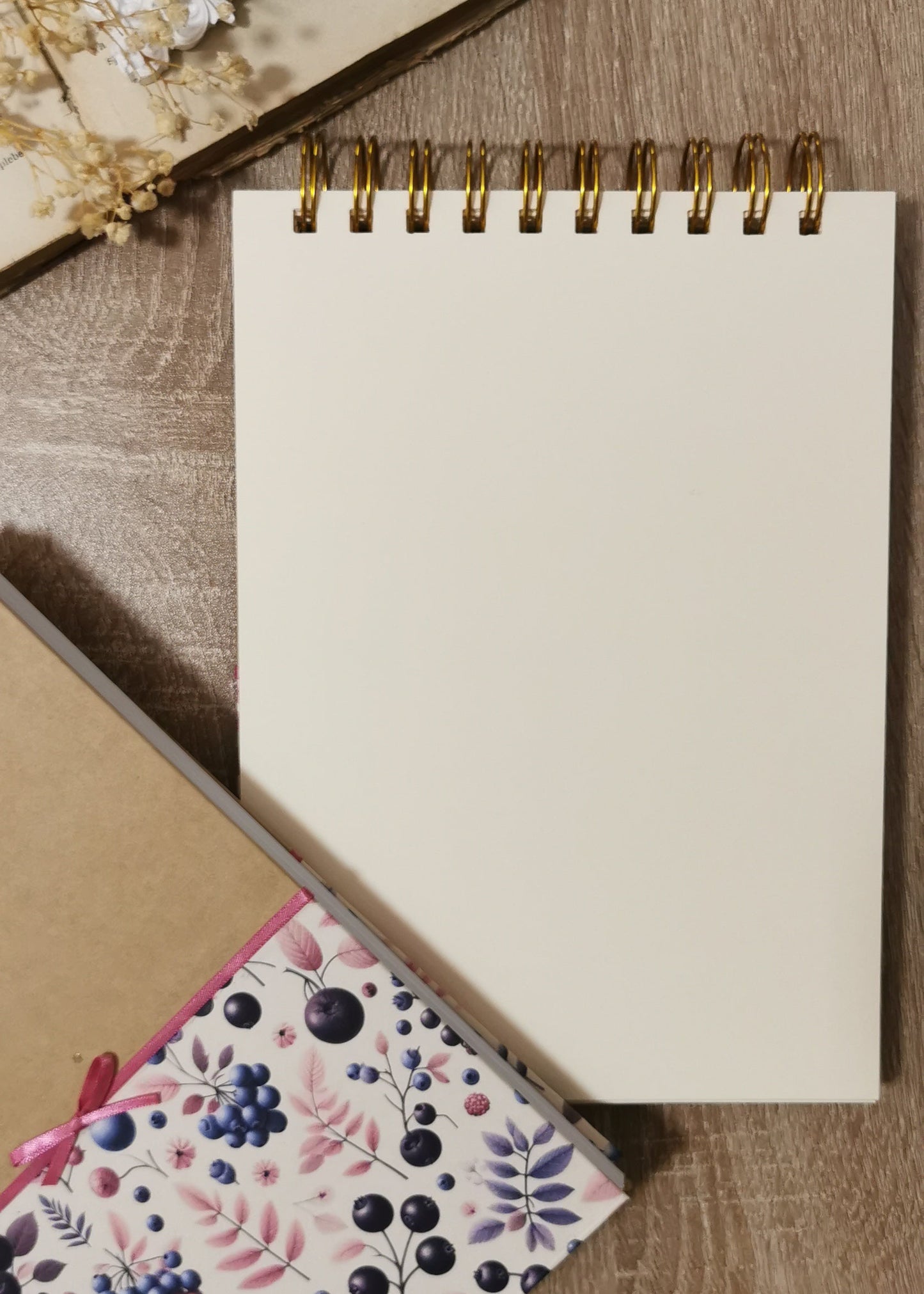 A5 Spiral Journal "Berries"