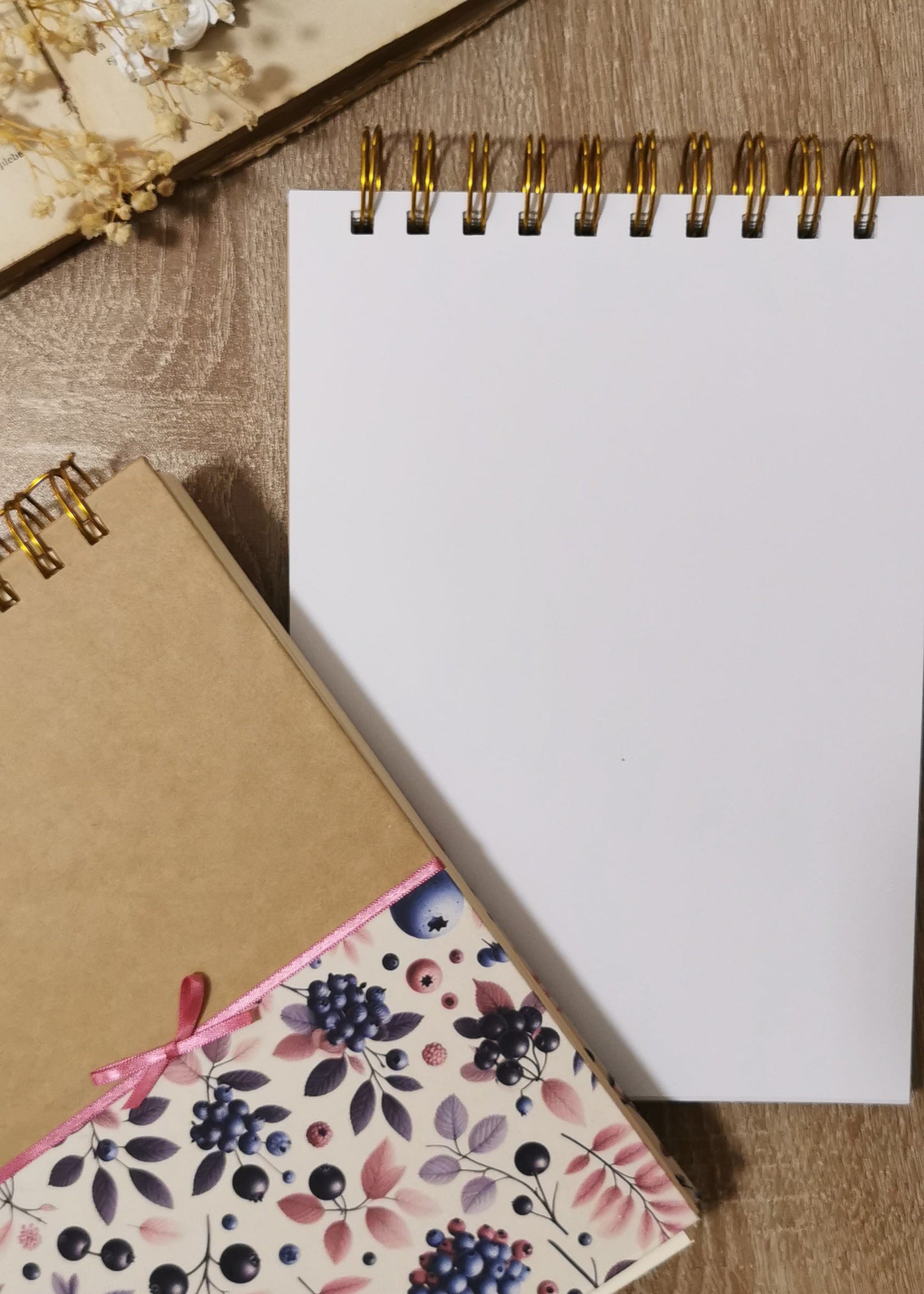 A5 Spiral Journal "Berries"