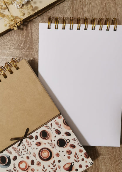 A5 Spiral Journal "Coffee"
