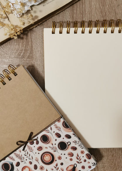 A5 Spiral Journal "Coffee"