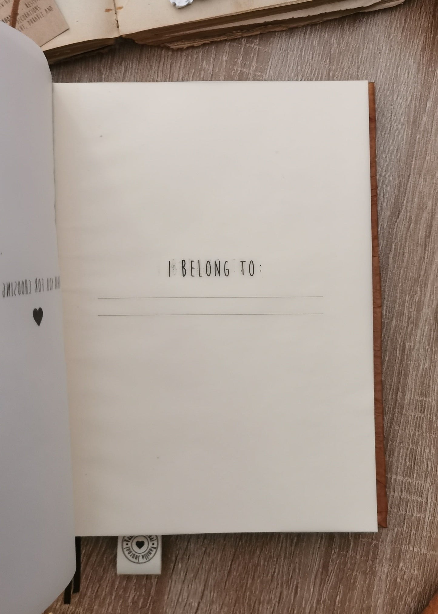 A5 Vintage Tyvek Journal