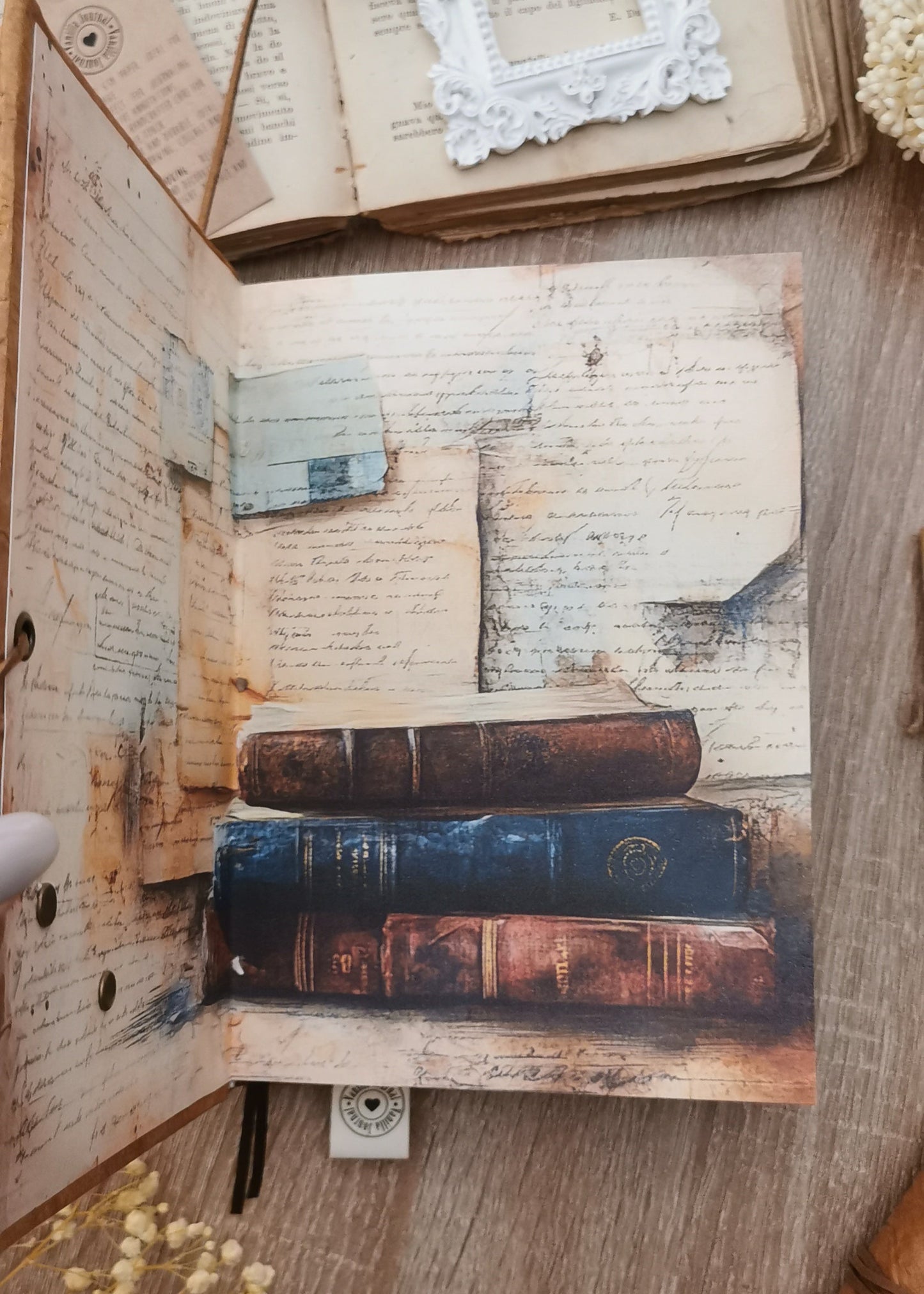 A5 Vintage Tyvek Journal