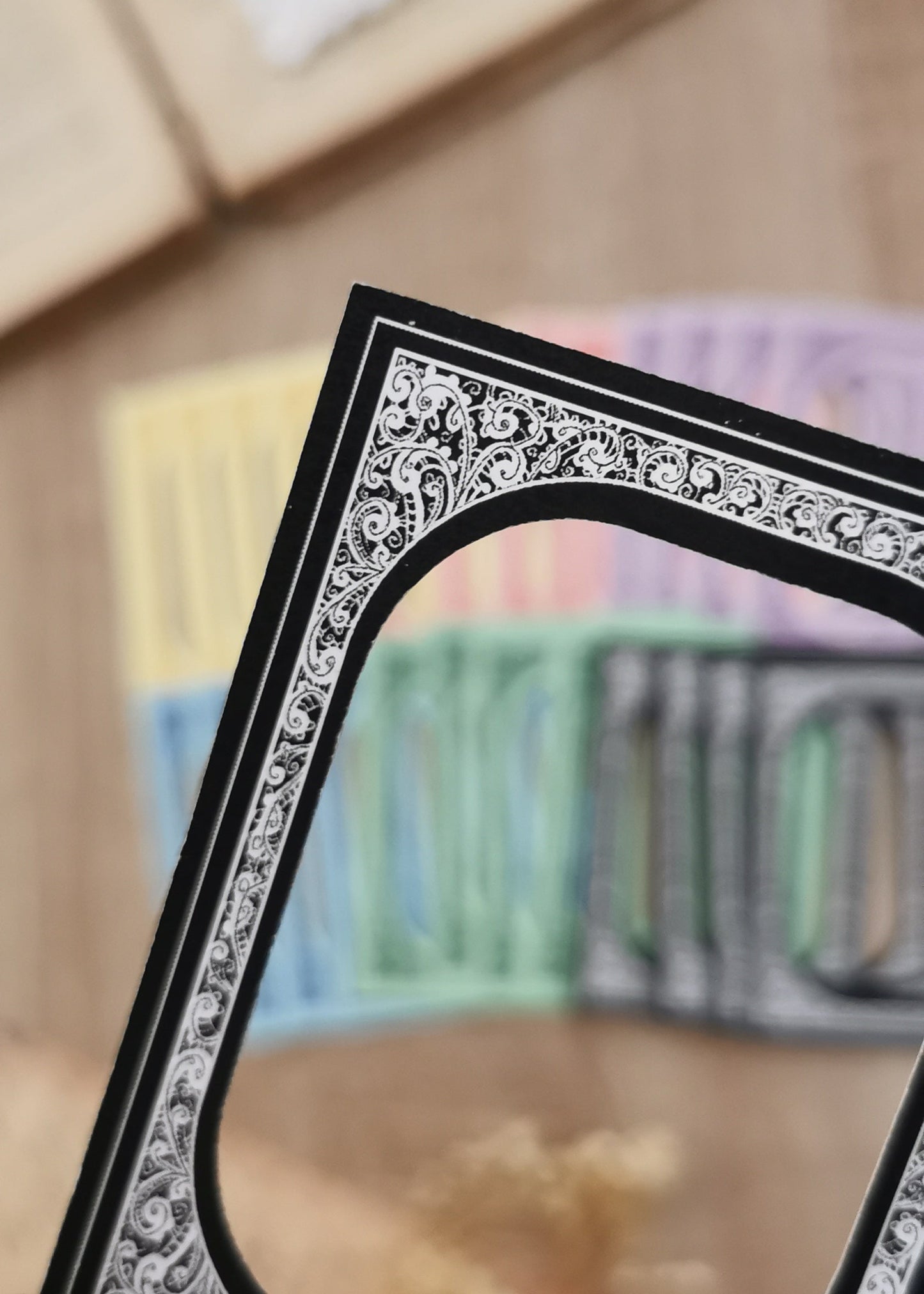 Lace Frame (pastel)