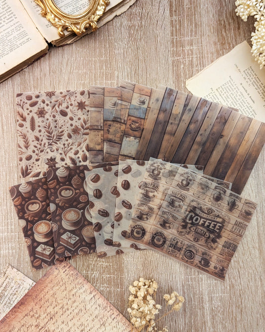 Coffee Vellum Paper