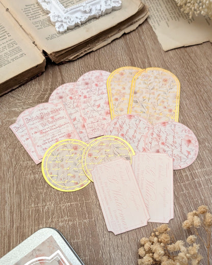 Ephemera Pastel Labels