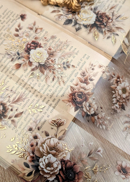 Warm Sunrise (gold foil)