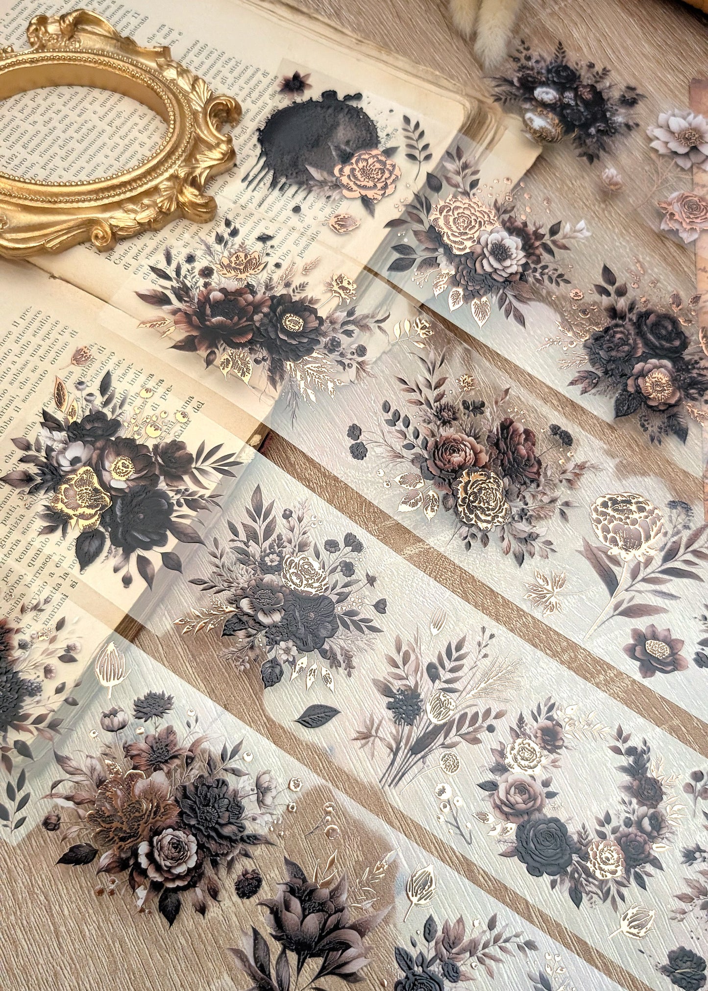 Warm Sunset ( rose gold foil)